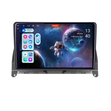 Navigáció Mercedes W204 2008-2012 Lenovo Kit-W204 8 magos QLED 2K 12+256 360 Android Waze USB Internet Navigáció Youtube Rádió