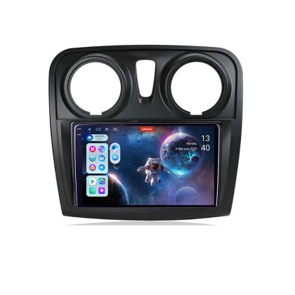 Navigáció Dacia Sandero Logan 2012-2020 Lenovo Kit-sandero 8 magos QLED 2K 12+256 360 Android Waze USB Internet Navigáció Youtube Rádió