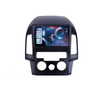 Navigáció Hyundai I30 2009-2012 manuális klíma Lenovo Kit-I30AC 8 magos QLED 2K 12+256 360 Android Waze USB Internet Navigáció Youtube Rádió