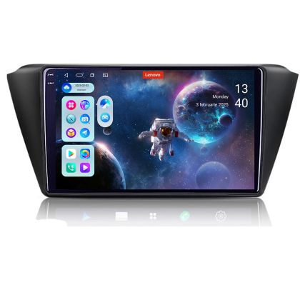 Navigáció Skoda Fabia 2015 - Lenovo Kit-541 8 magos QLED 2K 12+256 360 Android Waze USB Internet Navigáció Youtube Rádió