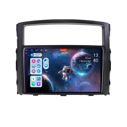 Navigáció Mitsubishi Pajero Lenovo Kit-452 8 magos QLED 2K 12+256 360 Android Waze USB Internet Navigáció Youtube Rádió