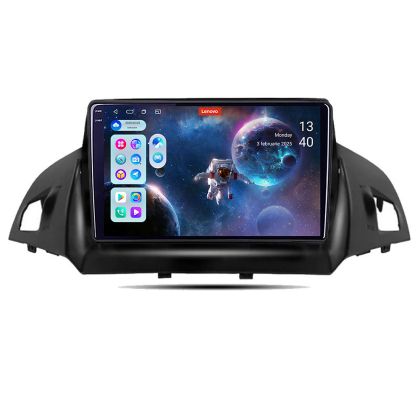 Navigáció Ford Kuga 2013-2017 Lenovo Kit-362 8 magos QLED 2K 12+256 360 Android Waze USB Internet Navigáció Youtube Rádió