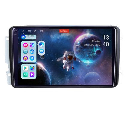 Navigáció Mercedes C 2001-2004 CLK G 2004-2006 Lenovo Kit-171 8 magos QLED 2K 12+256 360 Android Waze USB Internet Navigáció Youtube Rádió