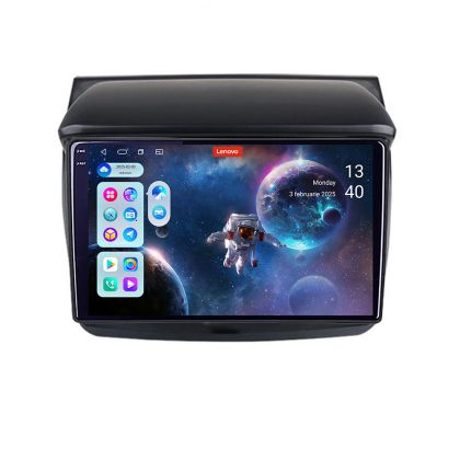 Navigáció Mitsubishi L200 2006-2014 Lenovo Kit-094 8 magos QLED 2K 12+256 360 Android Waze USB Internet Navigáció Youtube Rádió