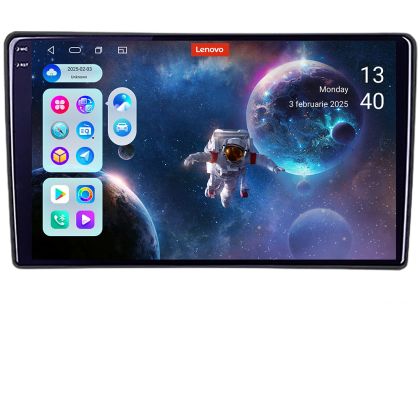 Navigáció Eclipse Cross 2019 - Lenovo Kit-eclipse 8 magos QLED 2K 12+256 360 Android Waze USB Internet Navigáció Youtube Rádió