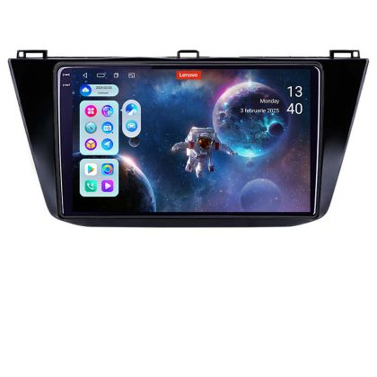 VW Tiguan 2016 navigáció - Lenovo Kit-5883 8 magos QLED 2K 12+256 360 Android Waze USB internet navigáció Youtube rádió