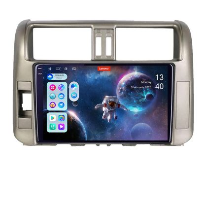 Navigáció Toyota Prado 2010-2013 Lenovo Kit-347 8 magos QLED 2K 12+256 360 Android Waze USB Internet Navigáció Youtube Rádió