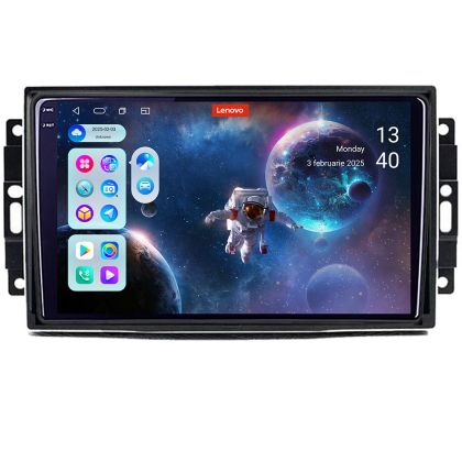 Navigáció Chrysler Jeep Lenovo Kit-202 8 magos QLED 2K 12+256 360 Android Waze USB Internet Navigáció Youtube Rádió v3