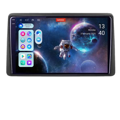 Navigáció Dacia Duster 2019 után Lenovo Kit-199 8 magos QLED 2K 12+256 360 Android Waze USB Internet Navigáció Youtube Rádió