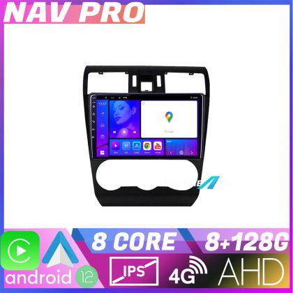 Navigatie Subaru Subaru Forester Impreza XV 2013 2013 KIT 062 EDOTEC-LITE Android Ecran 720P Octa Core 8 128 Carplay