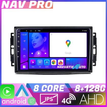 Navigáció Chrysler Jeep KIT 202 EDOTEC-LITE Android képernyő 720P Octa Core 8 128 Carplay