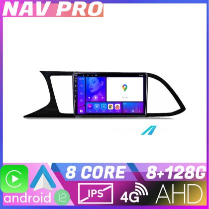Navigáció Seat Leon MIB Octa Core KIT 306 EDOTEC-LITE Android képernyő 720P Octa Core 8 128 Carplay