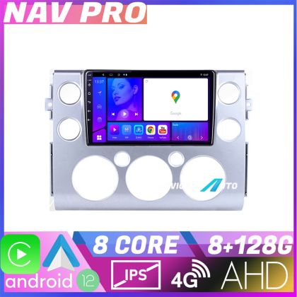 Navigáció Toyota FJ Cruiser 2006 2020 EDOTEC-LITE Android rádió gps internet Octa core 8 128 Carplay