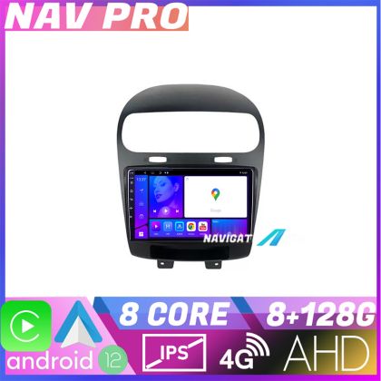 Navigáció Fiat Freemont Dodge Journey 2012 2019 EDOTEC-LITE Android képernyő 720P Octa Core 8 128 Carplay