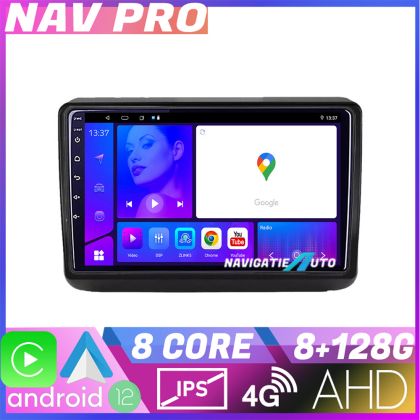 Navigáció Jeep Grand Cherokee 2014 2019 KIT JGG EDOTEC-LITE Android képernyő 720P Octa Core 8 128 Carplay