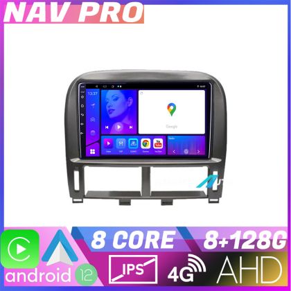 Navigáció Lexus LS 1999 2006 KIT LS 99 EDOTEC-LITE Android képernyő 720P Octa Core 8 128 Carplay