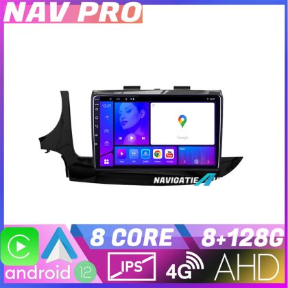 Navigáció Opel Mokka 2016 KIT MOKKA2 EDOTEC-LITE Android képernyő 720P Octa Core 8 128 Carplay