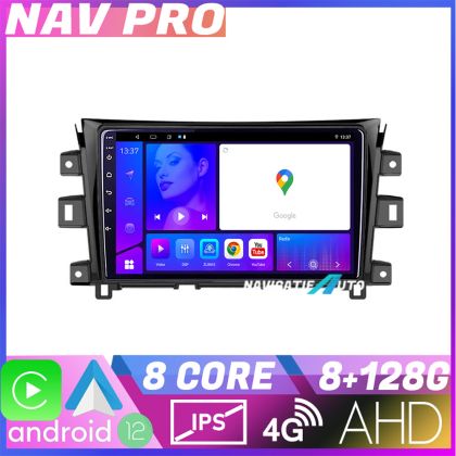 Navigáció NISSAN Navara 2017 KIT NAVARA17 EDOTEC-LITE Android képernyő 720P Octa Core 8 128 Carplay