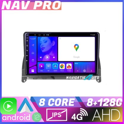 Navigáció Mercedes W204 2008 2012 KIT W204 EDOTEC-LITE Android képernyő 720P Octa Core 8 128 Carplay