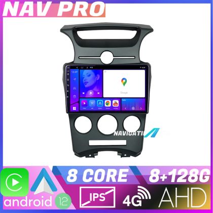 Navigáció Kia Carens 2006 2012 automata klíma EDOTEC-LITE Android Kijelző 720P Octa Core 8 128 Carplay