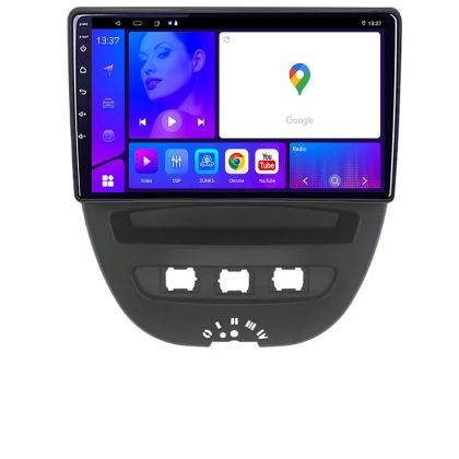 Navigatie Citroen C1 Peugeot 107 Toyota Aygo 2005 2014 EDOTEC-LITE Android Ecran 720P Octa Core 8 128 Carplay v1