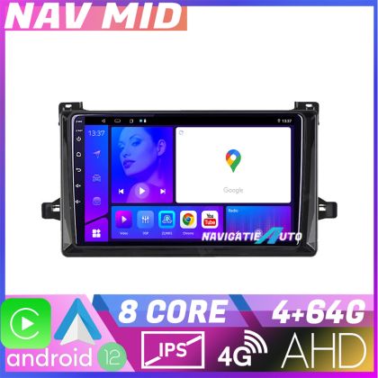 Toyota Prius navigáció 2015 után KIT TY50 EDOTEC-LITE Android képernyő 720P Octa Core 4 64 Carplay