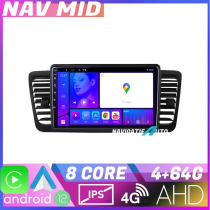 Navigáció Subaru Outback Legacy KIT SU02 EDOTEC-LITE Android képernyő 720P Octa Core 4 64 Carplay