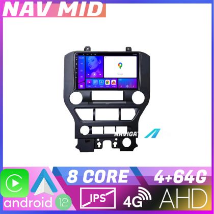 Navigáció Ford Mustang 2015 2020 MUSTANG EDOTEC-LITE KIT Android képernyő 720P Octa Core 4 64 Carplay