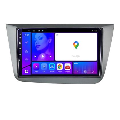 Navigáció Seat Leon 2005 2012 KIT leon05 EDOTEC-LITE Android képernyő 720P Octa Core 4 64 Carplay