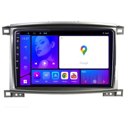 Toyota Land Cruiser L100 2002 2008 KIT L100 EDOTEC-LITE Android képernyő 720P Octa Core 4 64 bites Carplay rendszer