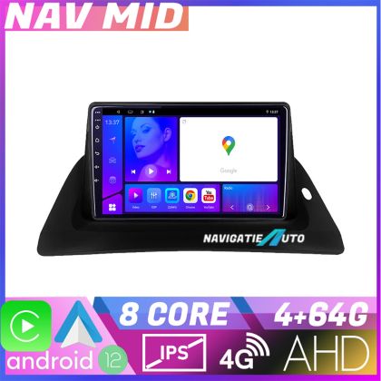 Renault Kangoo EDOTEC-LITE navigáció Android képernyő 720P Octa Core 4 64 bites Carplay