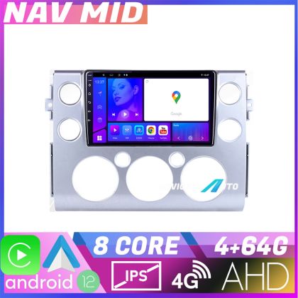 Navigáció Toyota FJ Cruiser 2006 2020 EDOTEC-LITE Android rádió gps internet Octa core 4 64 MB Carplay