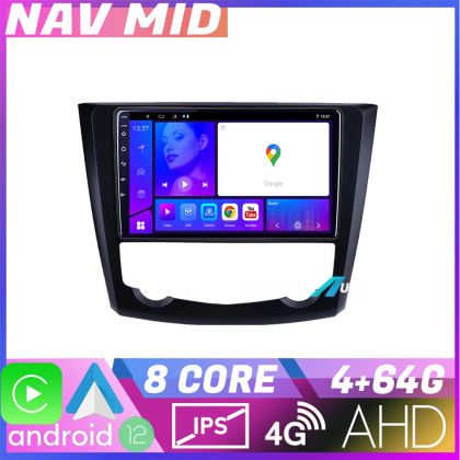 Renault Kadjar navigáció KIT 9030 EDOTEC-LITE Android képernyő 720P Octa Core 4 64 bit Carplay