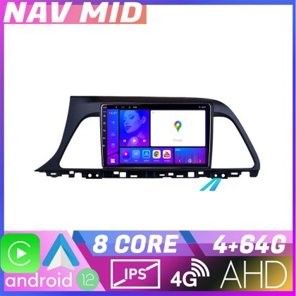 Navigáció Hyundai Sonata KIT 417 EDOTEC-LITE Android képernyő 720P Octa Core 4 64 Carplay