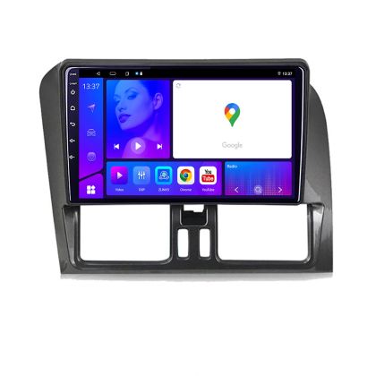 Navigáció Volvo XC60 2014 2018 Sensus Connect rendszer KIT 272 14 EDOTEC-LITE Android képernyő 720P Octa Core 4 64 Carplay