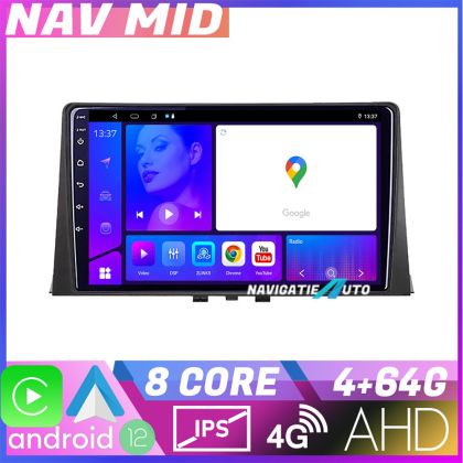 Navigáció Citroen Berlingo 2019 KIT berlingo18 EDOTEC-LITE Android képernyő 720P Octa Core 4 64 Carplay