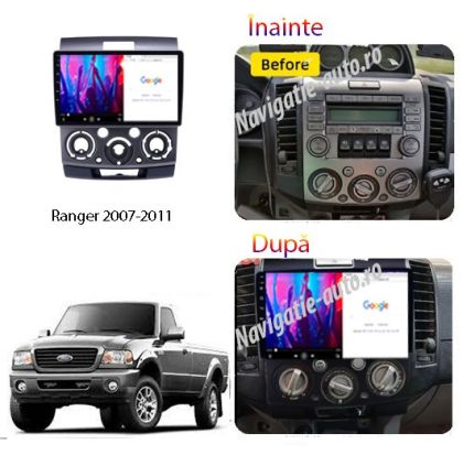 Dedikált navigáció Ford Ranger Mazda BT50 2007-2012 Android 1+32