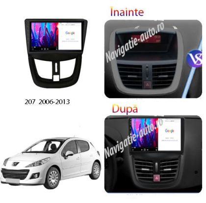 Navigatie dedicata Peugeot 207 Android 1+32