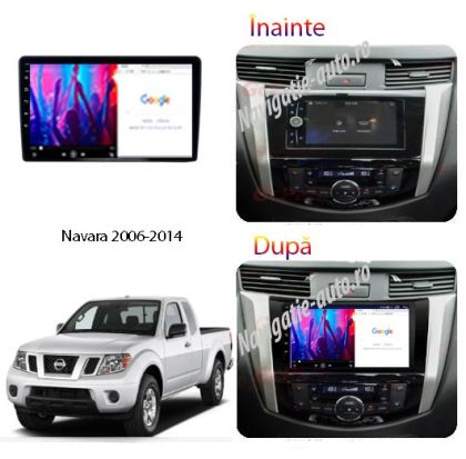 Nissan Navara 2006-2014 modellekhez dedikált navigáció Android 1+32 rendszerrel
