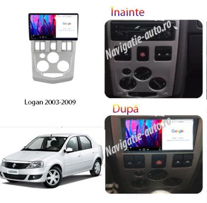 Dedikált navigáció Dacia Logan 1 2003-2010 Android 1+32