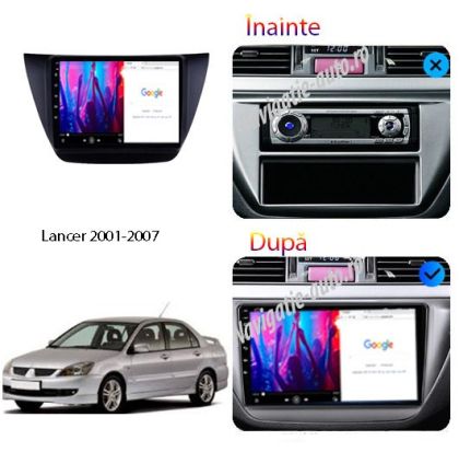Dedikált navigáció Mitsubishi Lancer 2001-2007 Android 1+32