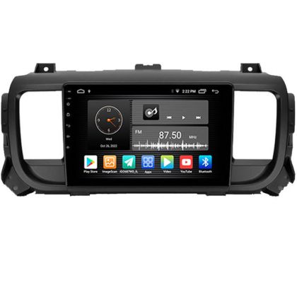 Dedikált navigáció Citroen Jumpy Toyota Proace Peugeot Traveler Android 1+32