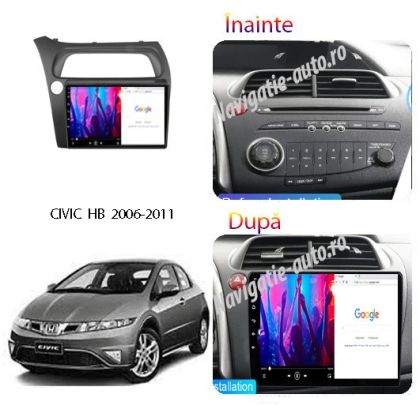 Dedikált navigáció Honda Civic Hatchback 2006-2012 Android 1+32