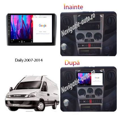 Dedikált navigáció Iveco Daily 2007-2014 Android 1+32