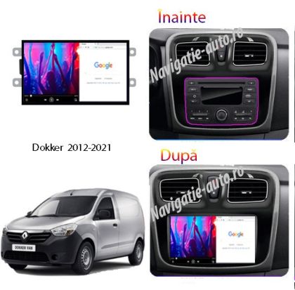 Dedikált navigáció Dacia 2012 után Android 1+32