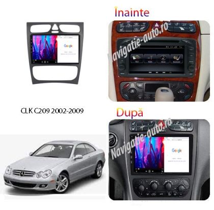Dedikált navigáció Mercedes C W203 2000-2004 Android 1+32