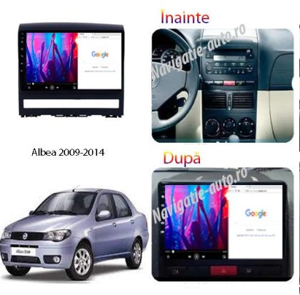 Dedikált navigáció Fiat Albea 2009-2014 Android 1+32