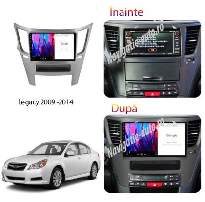 Dedikált navigáció Subru Legacy 2009-2014 Android 1+32