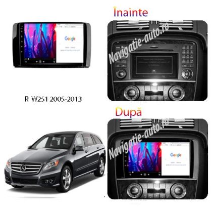 Dedikált navigáció Mercedes R-osztály Android 1+32