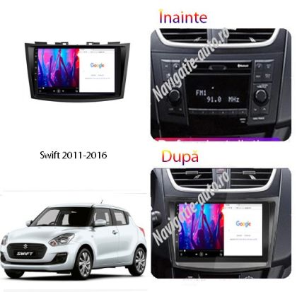 Dedikált navigáció Suzuki Swift 2010-2017 Android 1+32